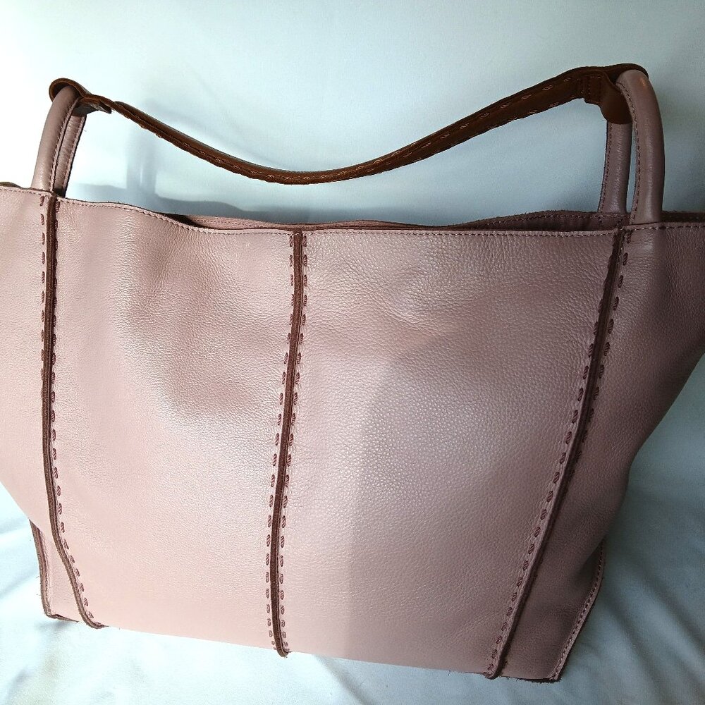 The Sak Los Feliz large tote in rosewood